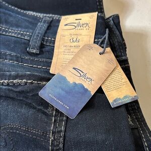 Silver Jeans Deep Blue Denim